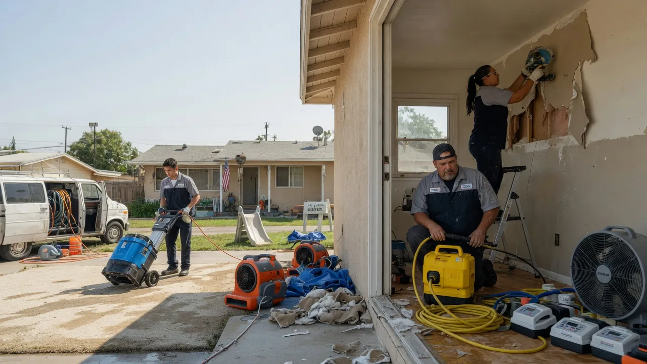 Water Damage Restoration in Piercy, CA near me